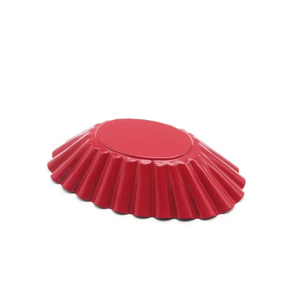 1 шт. кухонная Хризантема овальное яйцо Tart Алюминиевая антипригарная мини кекс