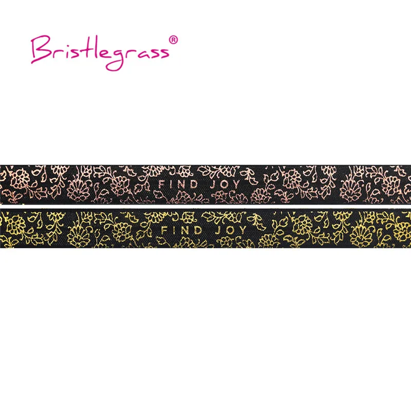 BRISTLEGRASS 100 ярдов в рулоне 5/8 "15 мм цветок лоза Фольга печати сложить Над