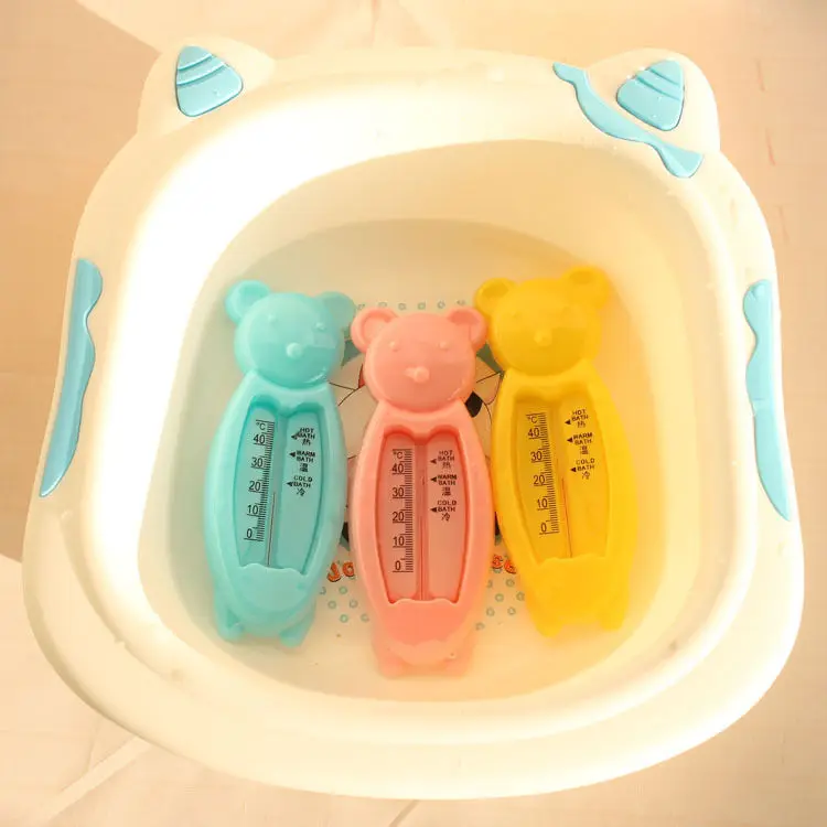 

Cartoon Floating Bear Baby Water Thermometer Bathroom Water Thermometer Bath Waterproof Digital Thermometer