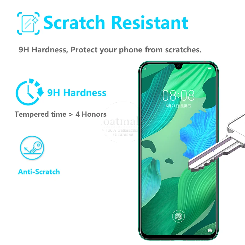 2 шт. полное покрытие закаленное стекло для Huawei Nova 5i 5 Pro Защитная пленка экрана 5T