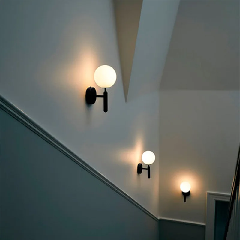 

loft vintage lamparas de techo colgante moderna crystal luminaria led iron bedside dining room living room wall lamp