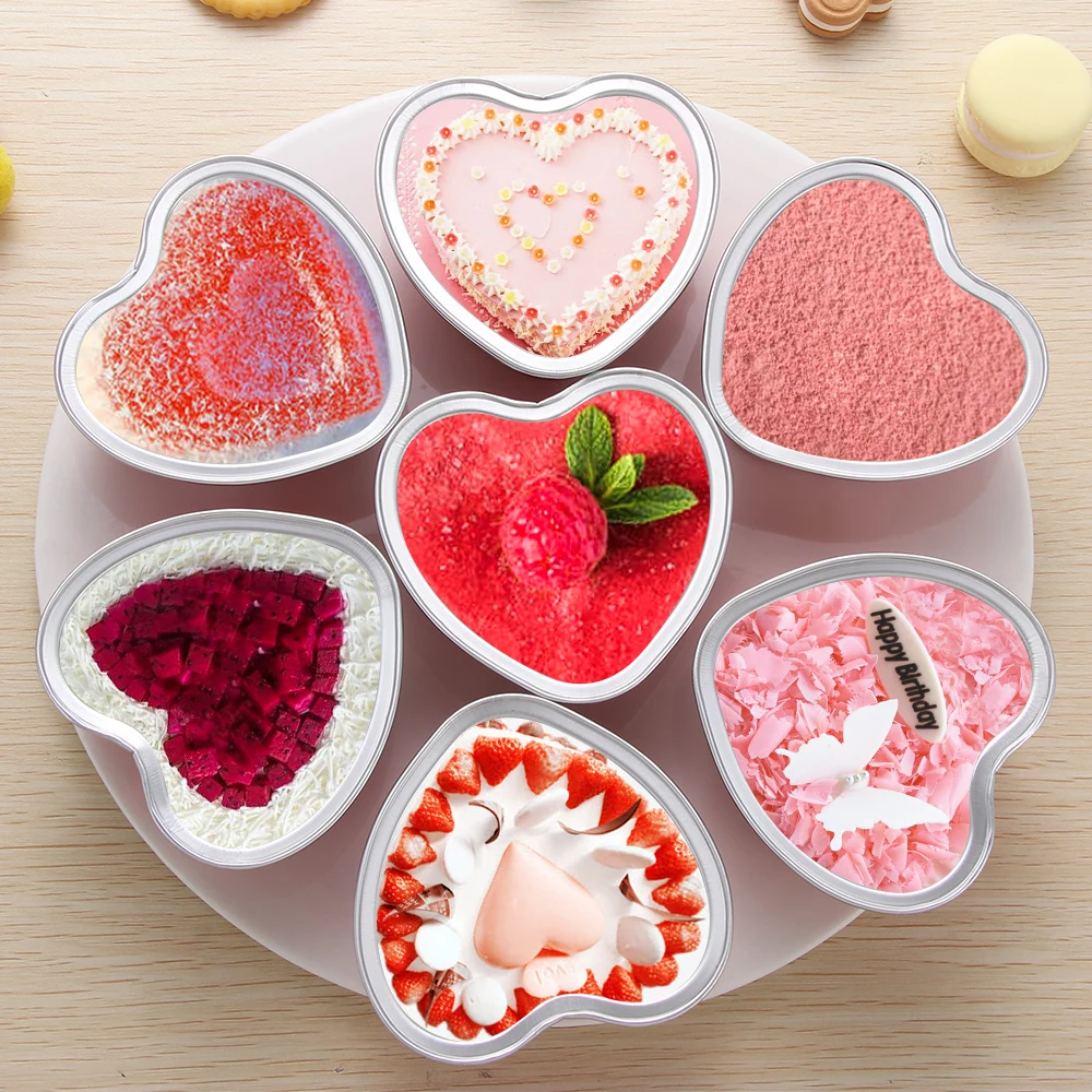 10 комплектов формы для выпечки из алюминиевой фольги |