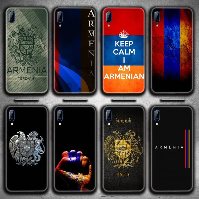 

Armenia Armenians Flag Phone Case For Vivo Y91c Y17 Y51 Y67 Y55 Y7s Y81S Y19 V17 vivos5