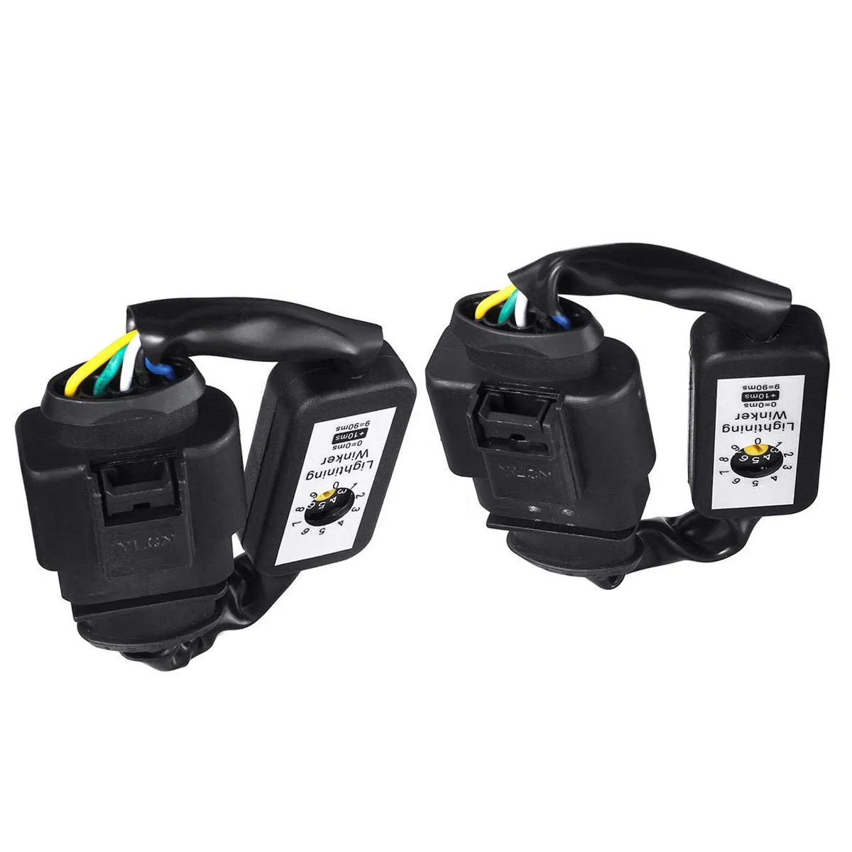 Черный Динамический указатель поворота светодиодный задний светильник