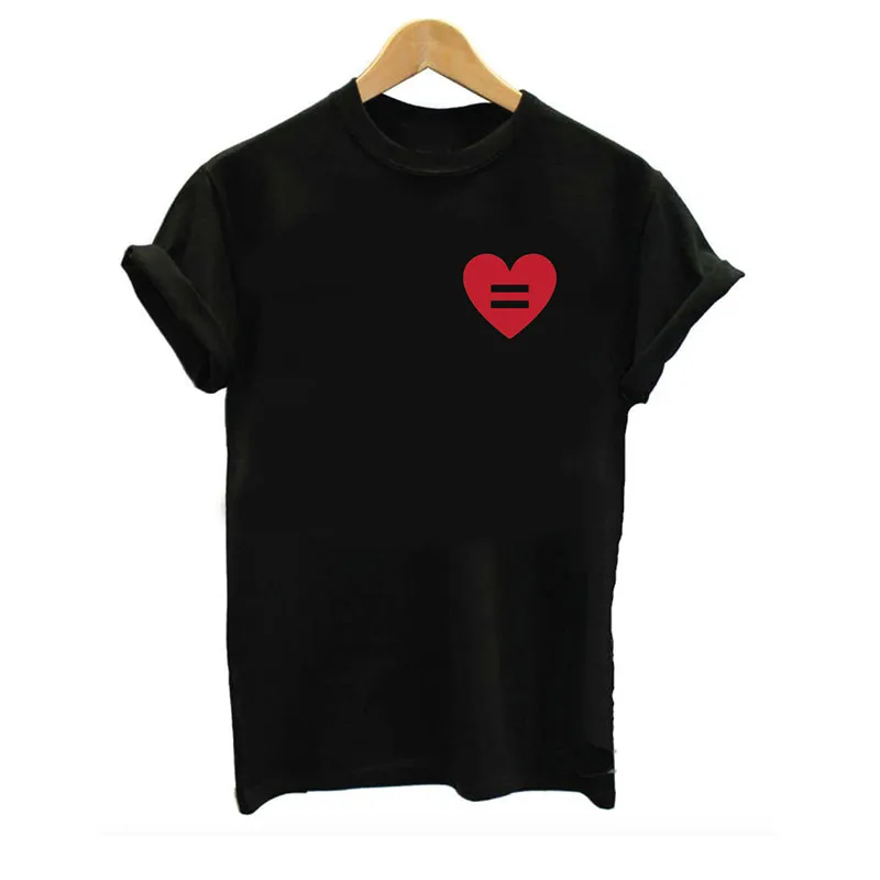 Женская рубашка с круглым вырезом ЛГБТ права человека|Футболки| |