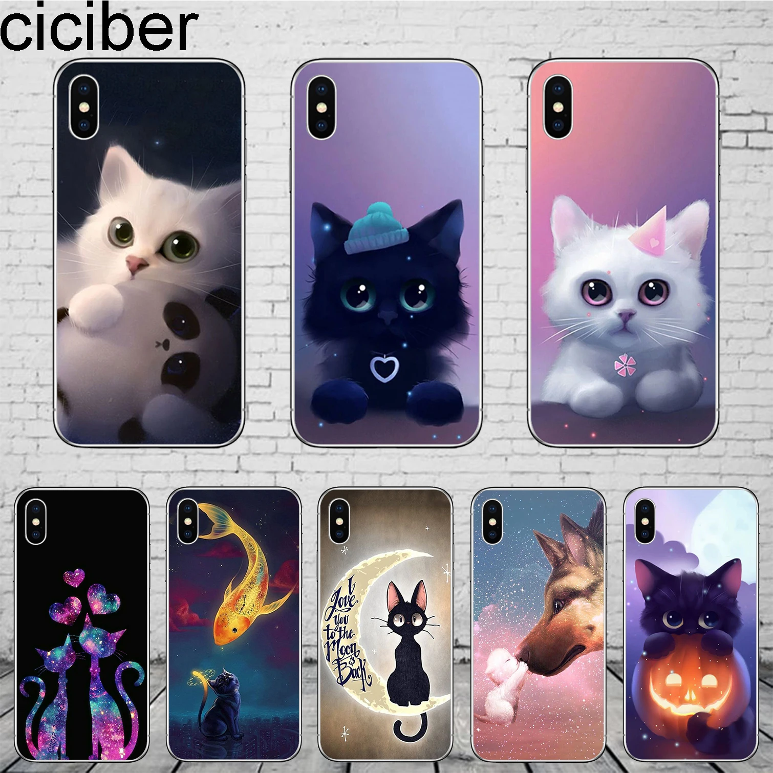 Чехол накладка Ciciber для Apple iPhone (iPhone 5 11 Pro Max) 8 изображений|Бамперы| |