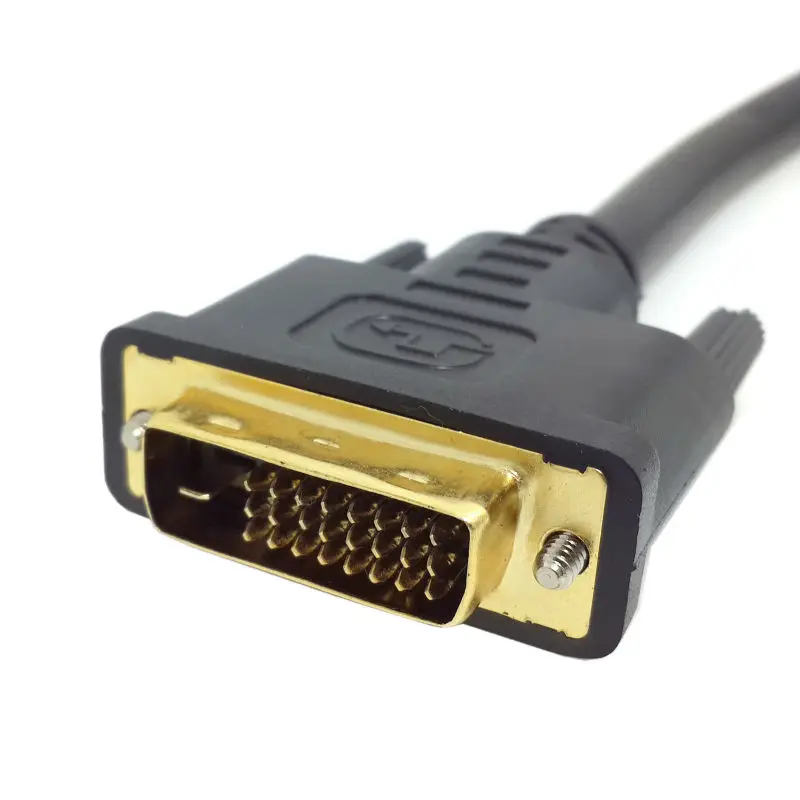 DVI -D Dual Link Male Digital 24 + 1 to Female видео удлинитель короткий кабель 50 см для монитора
