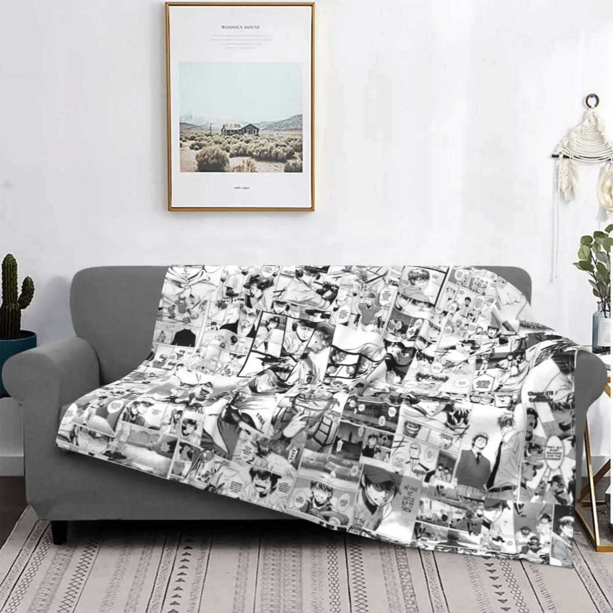 

Покрывало с коллажем Diamond No Ace, покрывало на кровать в клетку, постельное белье, покрывало на диван, покрывало на кровать 150