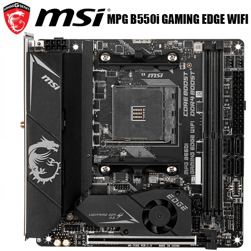 Bestellen Buchse AM4 MSI B550 Motherboard DDR4 AM4 3th-Gen AMD Ryzen M.2 64GB PCI-E 4,0 DDR4 HDMI-kompatibel Desktop B550 Mainbaord AM4