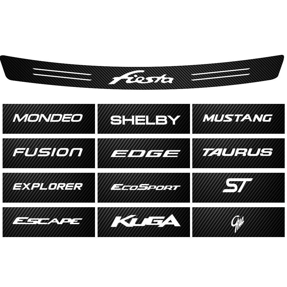 Для Ford Fiesta Mondeo Fusion Shelby Edge Kuga Ecosport автомобильный Стайлинг 1 шт. защитный бампер для