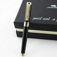 jinhao 1200 black colors school supplies business office medium 0 6 0 7mm nib fountain pen student stationery ink pen