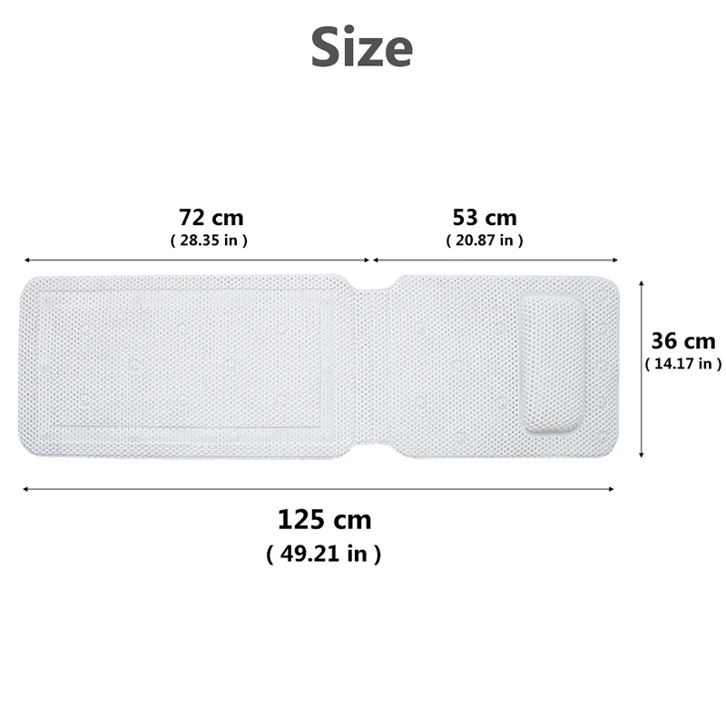 Не содержит Бисфенол А Non-slip присоске экологичный Коврик для ванны из ПВХ с мягким