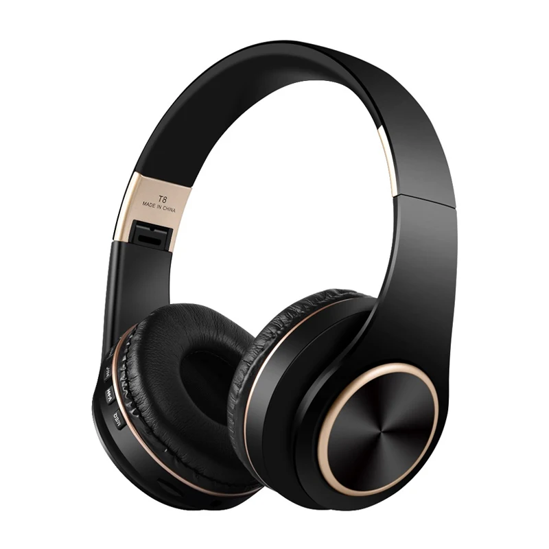 T8 HIFI стерео наушники bluetooth наушники музыка гарнитура Поддержка TF карты с микрофоном для мобильных xiaomi iphone sumsamg планшет