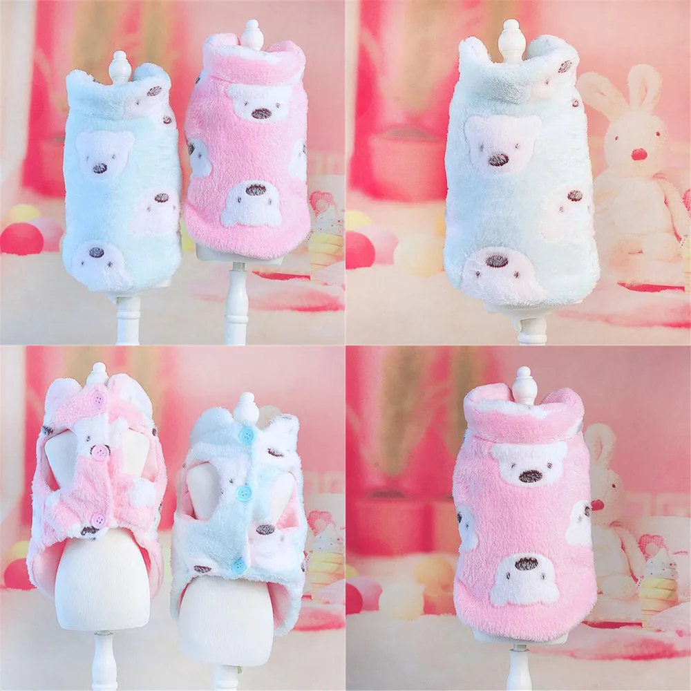 

Winter Dog Vest Coat Jacket Cute Cartoon Dog Clothes Puppy Outfit Chihuahua Yorkie Clothes Pomeranian Schnauzer Pet Clothing