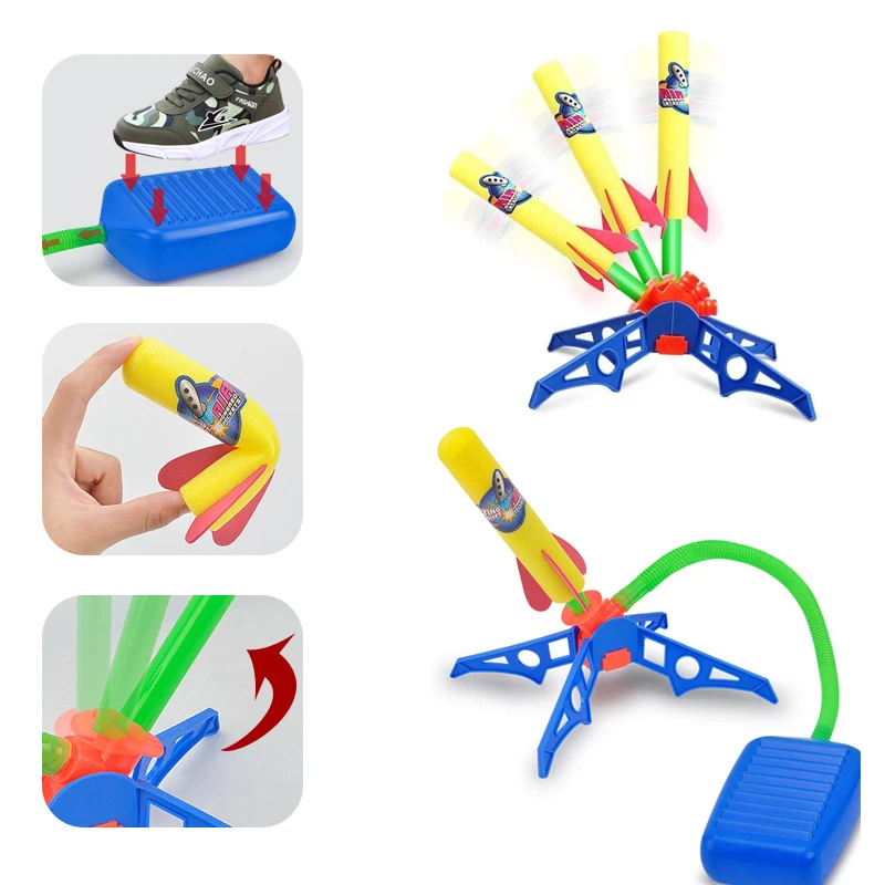 Детские пневматические насадки на педали игры для спорта открытом воздухе