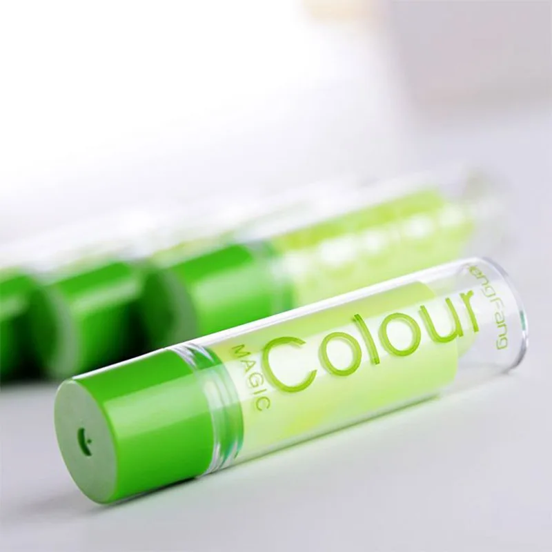 Be A Confident Woman Lip Change Color Lipstick Long Lasting Design Magic Temperature Moisturizing Green To Pink |