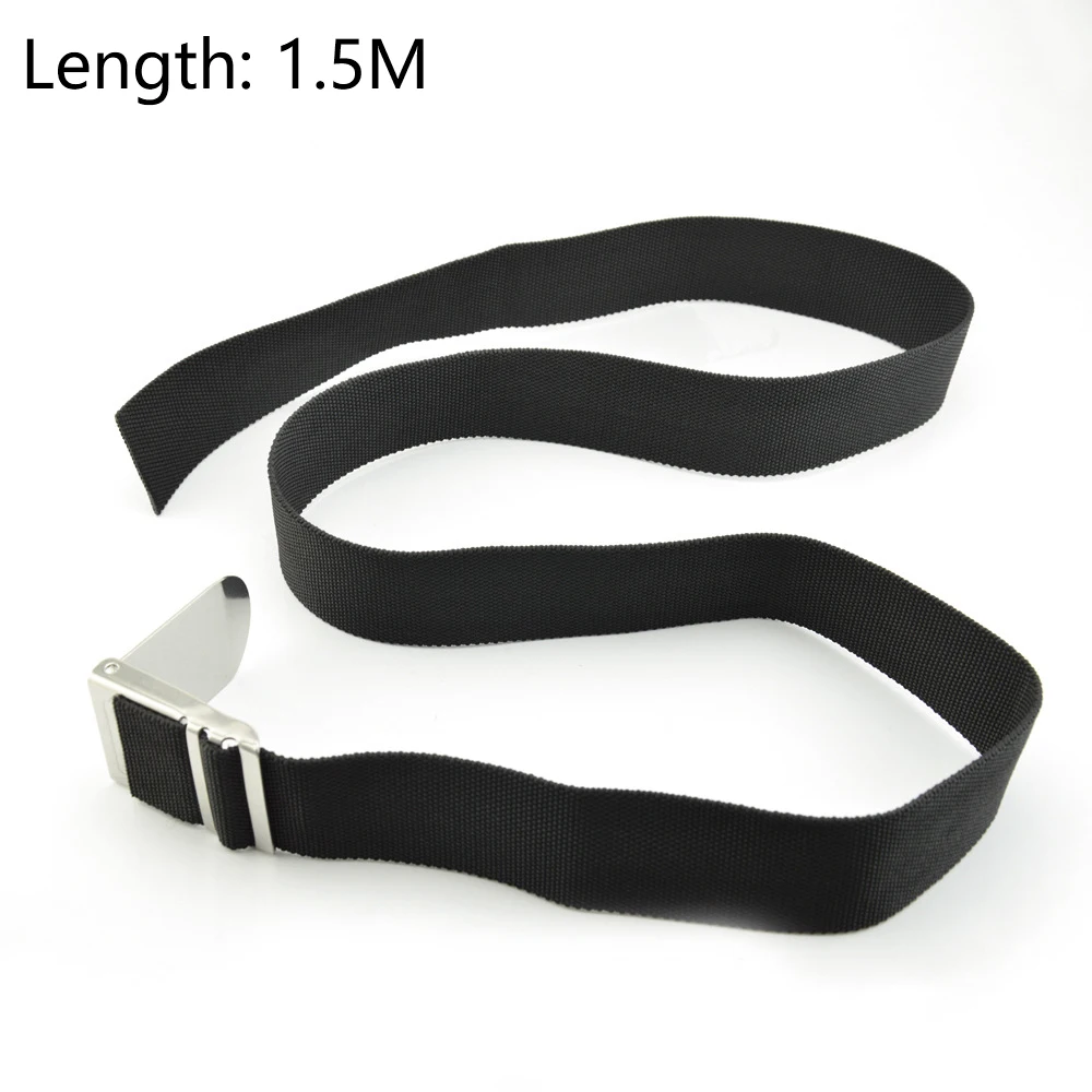 

Пластиковый ремень для дайвинга 1,3 м/1,5 м с пряжкой из нержавеющей стали, аксессуары для оборудования для дайвинга