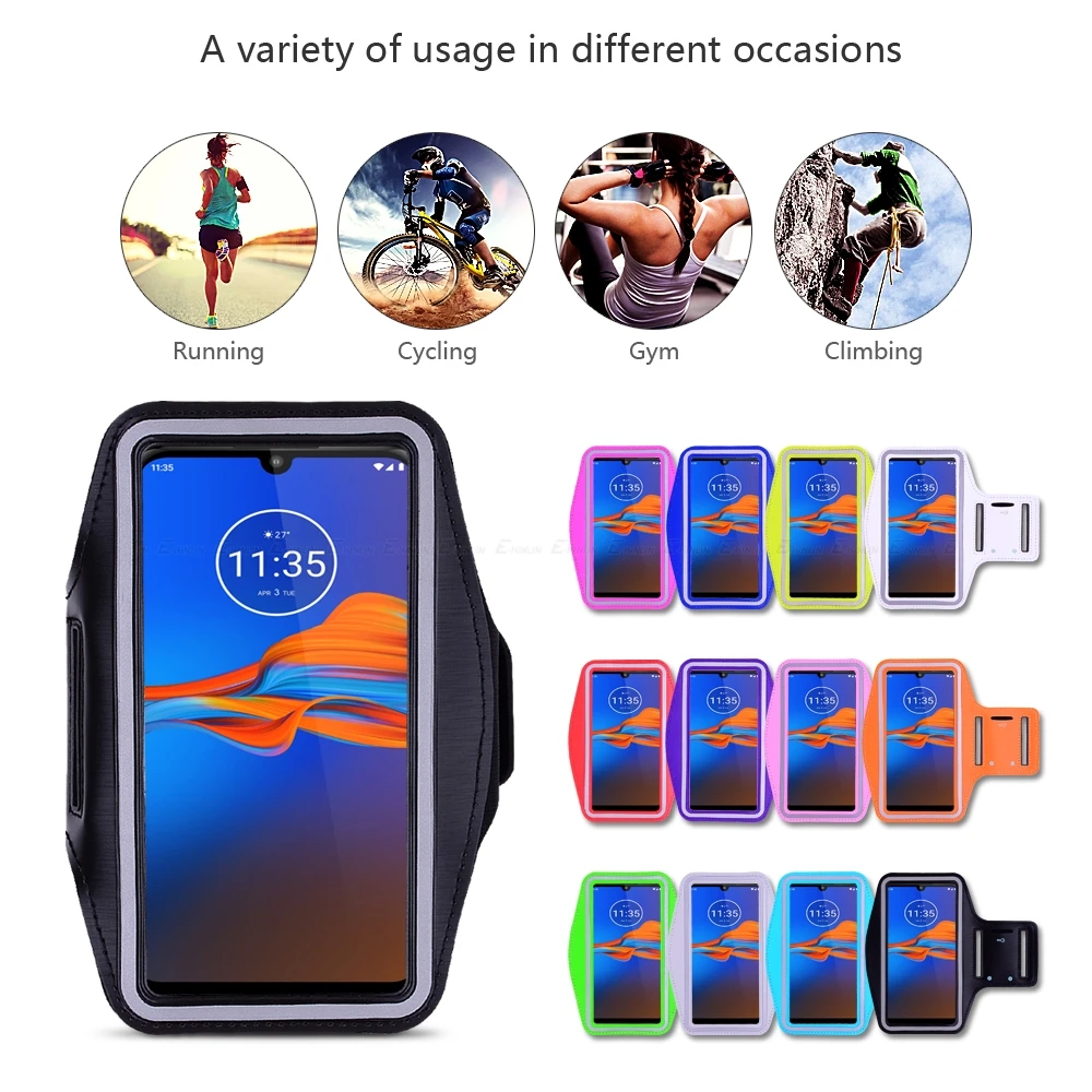 Водонепроницаемый Фитнес браслет для Motorola Moto E7 E7i E6s E6 E5 E4 E3 Power M C Plus X4 Play чехол