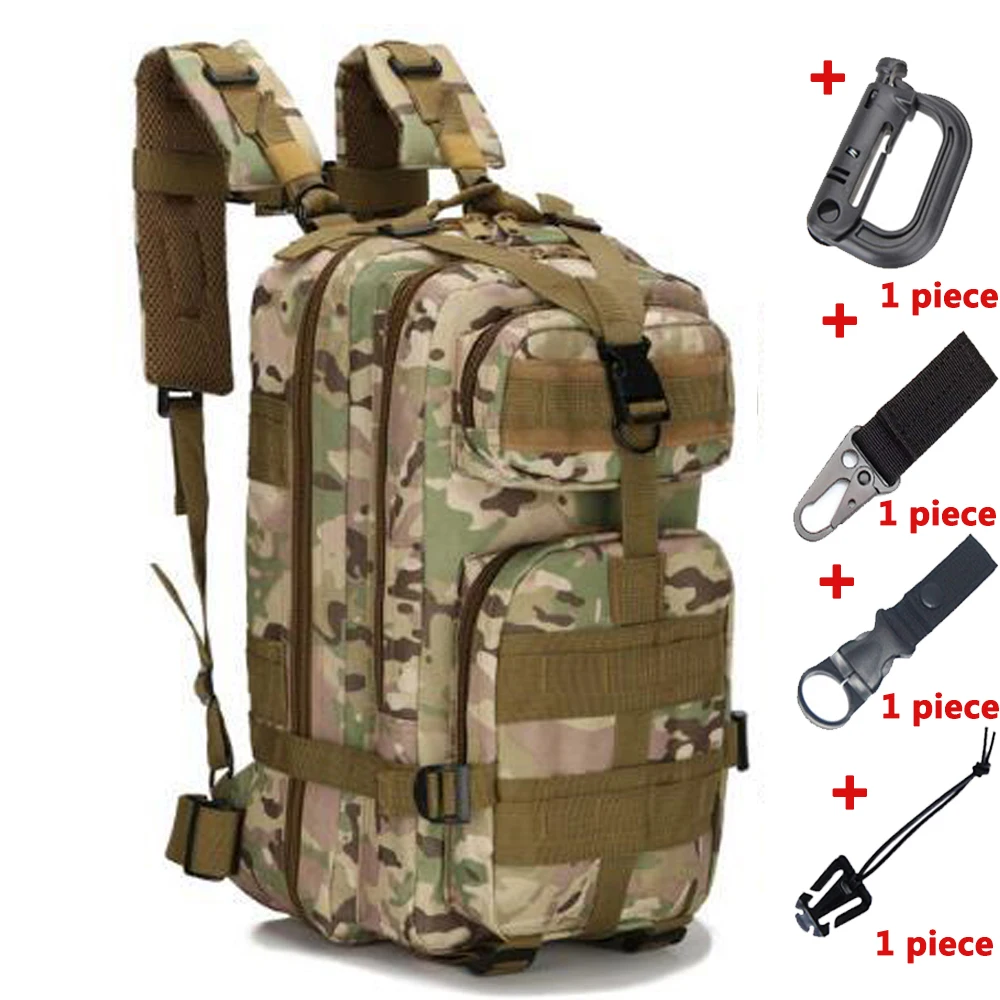 Bag and accessories Открытый военный рюкзак 1000D нейлон 30L водонепроницаемый тактический рюкзак спортивный Кемпинг Туризм треккинг Рыбалка Охота сумки - Цвет: Bag and accessories