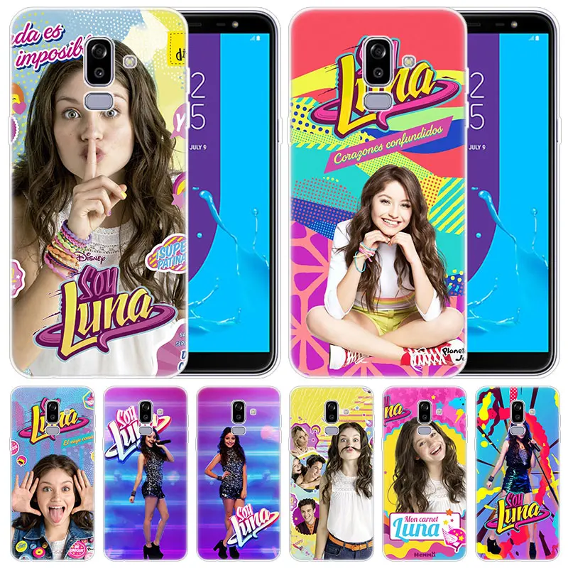 Роскошный мягкий силиконовый чехол Soy Luna для Samsung Galaxy J8 J7 J6 J4 J2 2018 Core J3 2016 J5 2017 EU Plus