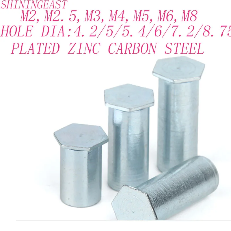 Заклёпка из углеродистой стали с заклёпками и Dia4.2/5/5. 4/6/7. 2/8. 75mm1166 | Обустройство