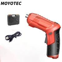 moyotec 3 6v electric cordless screwdriver household usb rechargeable battery screwdriver wireless screwdriver repair tools