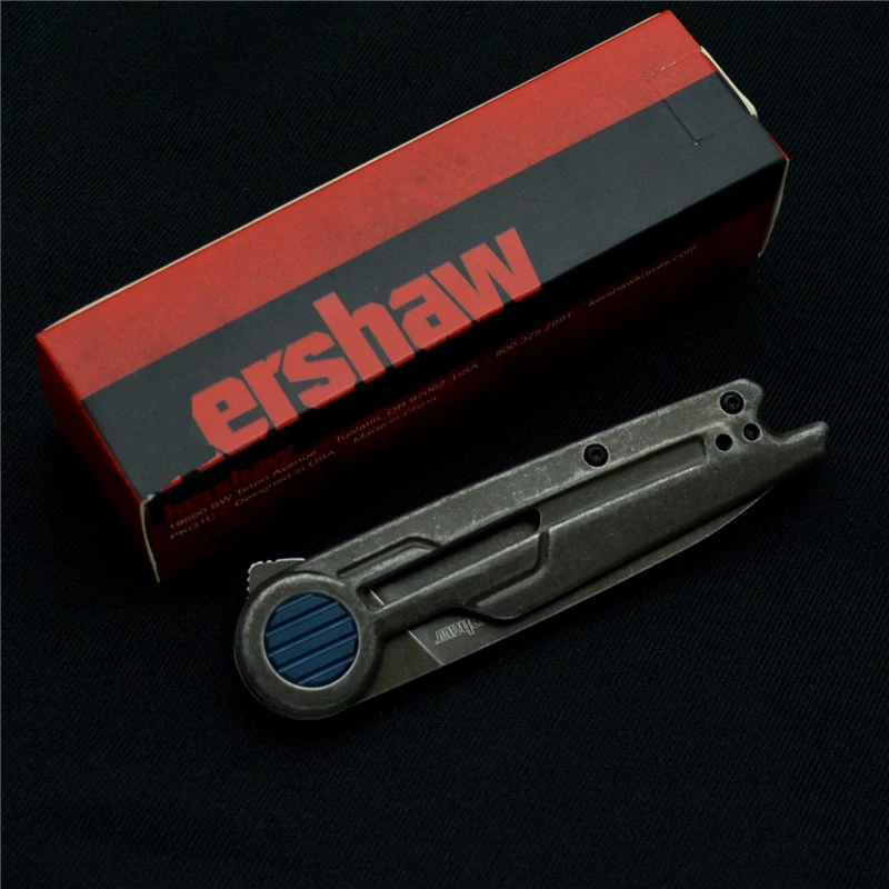 Kershaw 2035 складной нож 8cr13mov лезвие стальная ручка Карманный открытый кемпинг охотничий нож Тактический выживания EDC инструмент