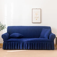elastic stretch sofa cover soft sofa covers for living room solid color couch cover soft housse de canap corner sofa 1234