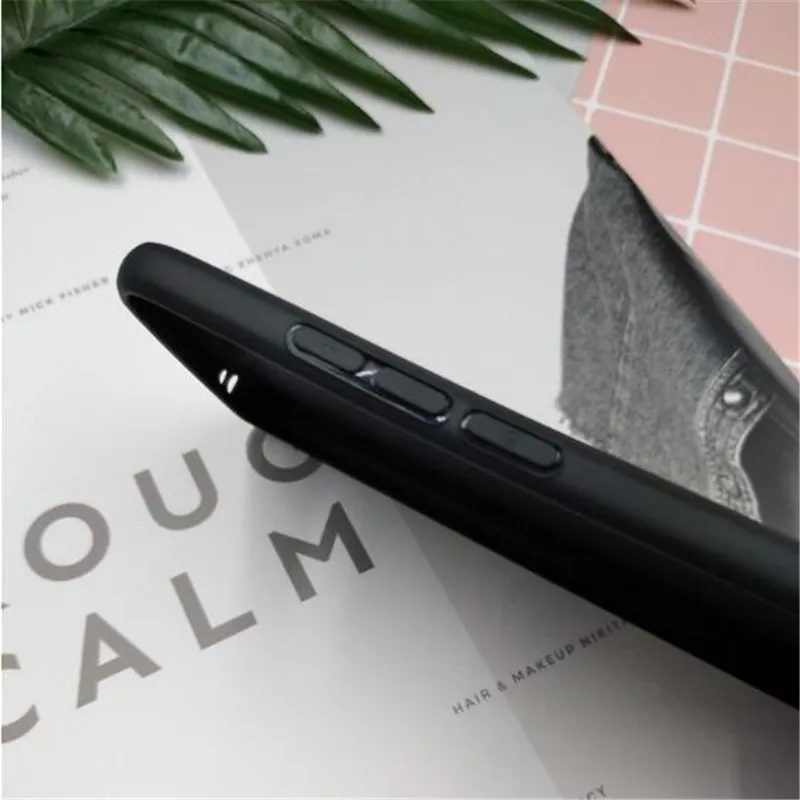 Черный матовый ПК чехол для телефона Samsung S9 плюс ультра тонкий облегающий Note 5 A8 +