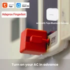 Adaprox Fingerbot, переключатель открытиязакрытия, самый маленький робот Smart LifeTUYA Adaprox APP, умные механические рычаги для Alexa Google Home
