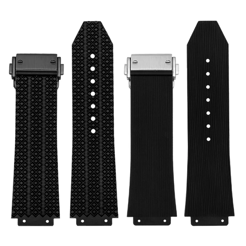 Rubber Silicone watch band for Classic Fusion | Big Bang Rubber Watch Male's watch strap 25X19mm Lug Bracelet
