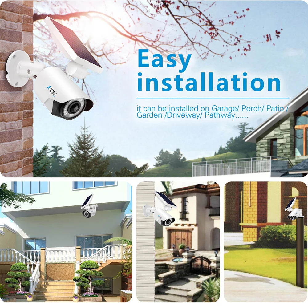 Водонепроницаемый IP66 поддельная камера солнечной зарядки открытый сад имитация