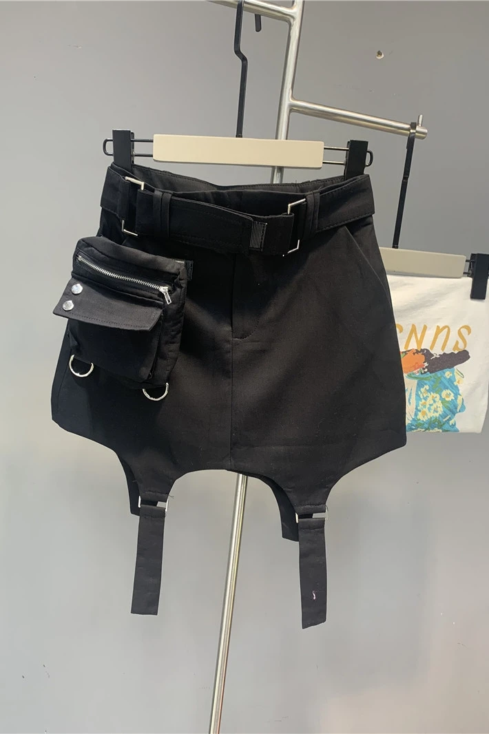 

2021 Summer New Commuter Personality Waist Bag Leisure Korean Style Women's Street Fashion Short