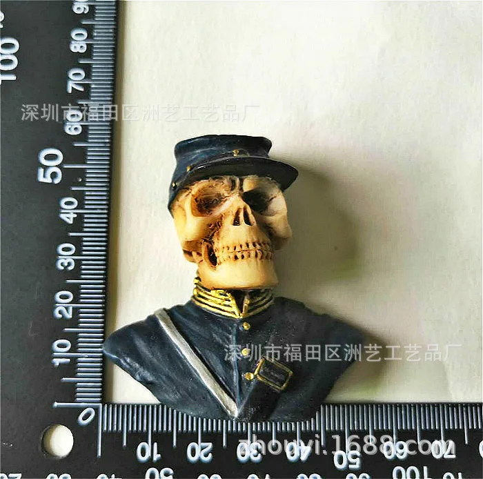 World WarII Totenkopf Американский британский немецкий японский солдат набор магнитов на