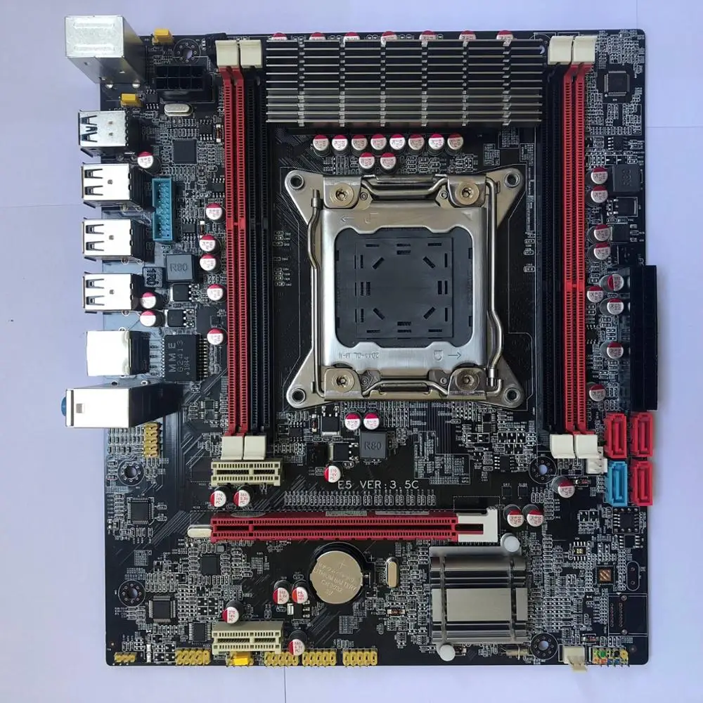 Runing X79 Micro-ATX настольная материнская плата ram 4 DDR3 DIMM скидка X79 LGA2011 материнская плата компьютер DIY SATA3.0 PCI-E x16 USB3.0