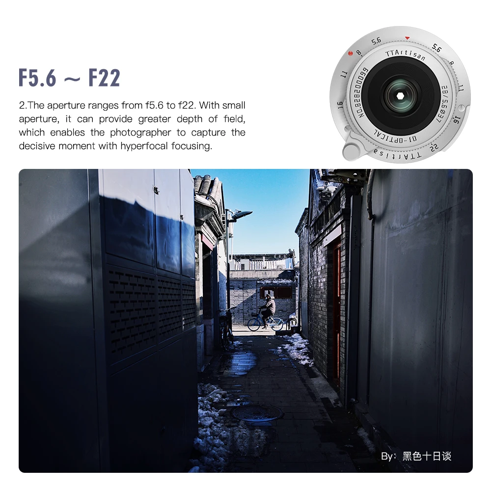 TTartisan 28 мм f5.6 полная Рамка Leica M РТ широкоугольный Ретро портрет объектив с