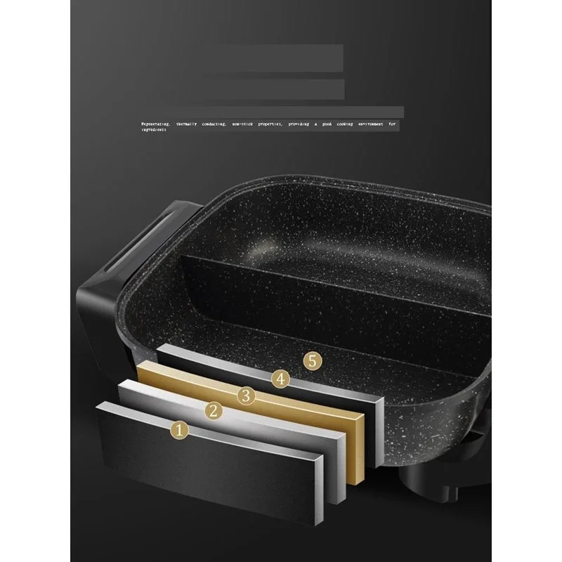 the for electrical keukenapparaten appliance keuken apparaten kitchen equipment materiel cuisine aparato cocina electric skillet free global shipping