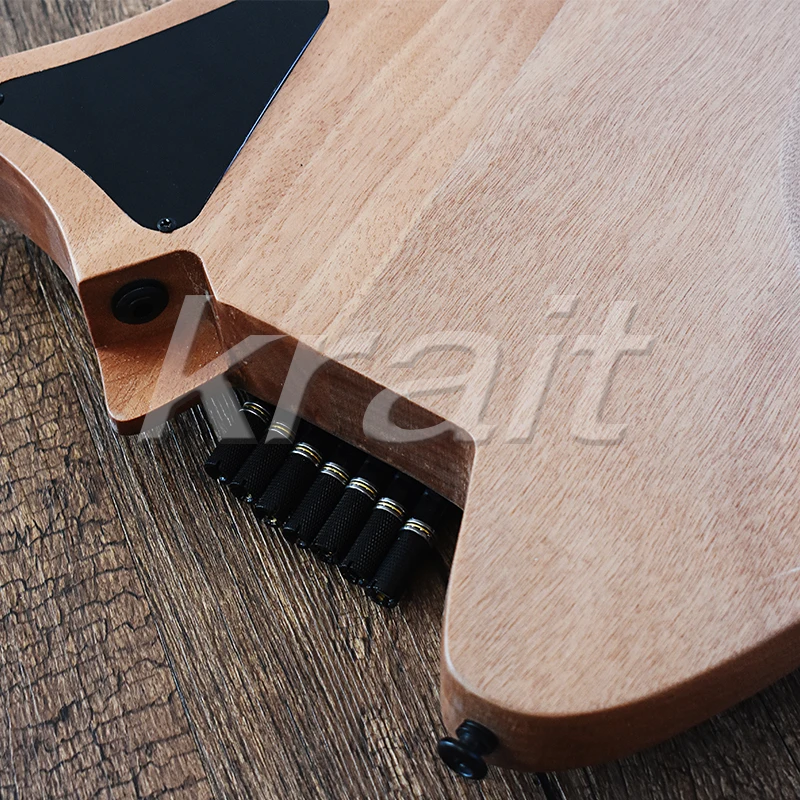 Krait безголовая гитара 7 струн strandberg безголовая гитара ольха дерево burl Топ