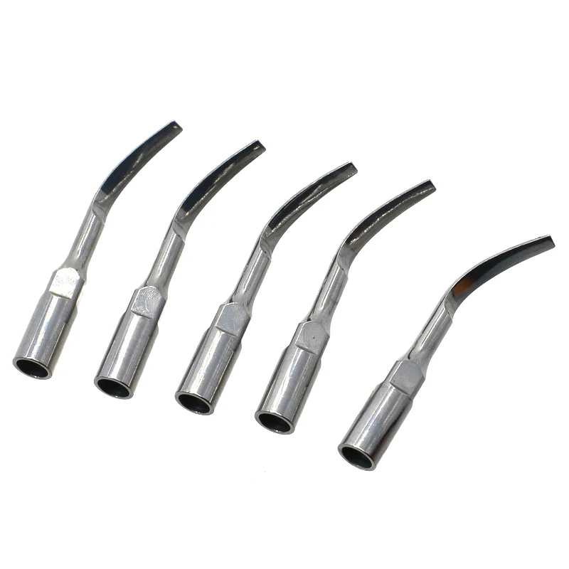 5 шт. насадок для ультразвукового скалера G1 G2 G3 G4, подходят для ручки EMS Woodpecker Scaling Tip on.