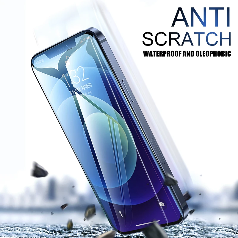 Full Cover Protective Hydrogel Film Screen Protector For iPhone 11 12 Pro Xs Max Curved iPhone 6s 7 8 Plus Xr X Screen Protector