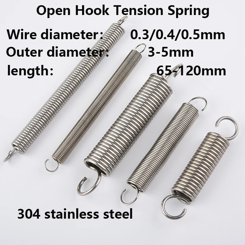 Пружина для удлинения спирали пружина S крючок тянущаяся проволока диаметром 0 3 4