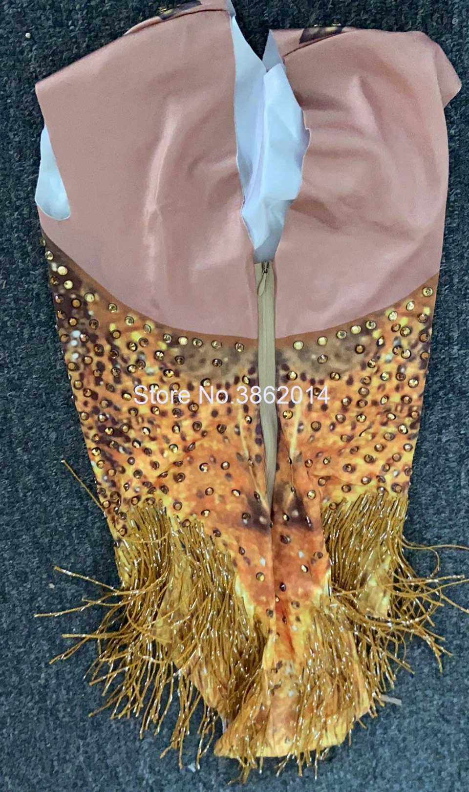 

Sparkly Rhinestones Fringes Bodysuit Nightclub Dance DS Show Stage Wear Women Party Tassel Outfit Female Singer Dance Costume