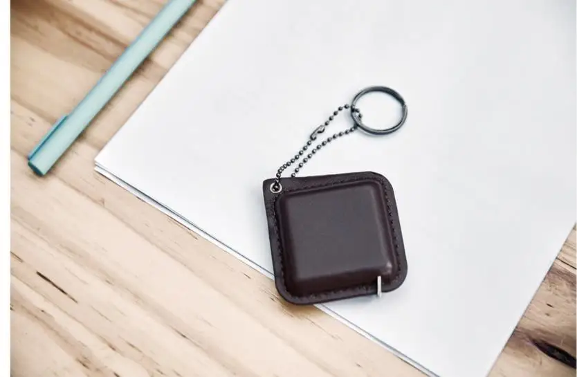 Xiaomi youpin 150 см/60 дюймов рулетка кожаная портативная Выдвижная линейка сантиметр дюймов рулетка швейная портновская рулетка