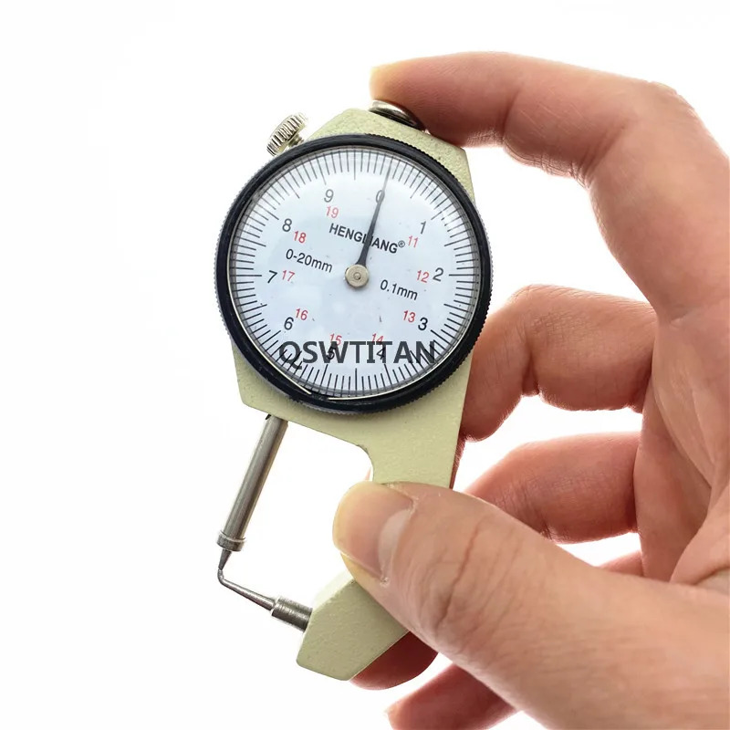 Зубной Калибр толщиномер с металлическими часами измерение толщины