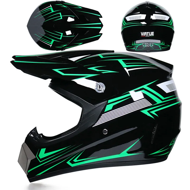 Крутой мотоциклетный шлем для мотокросса MTB унисекс фиолетовый Capacete Moto Casco Dot