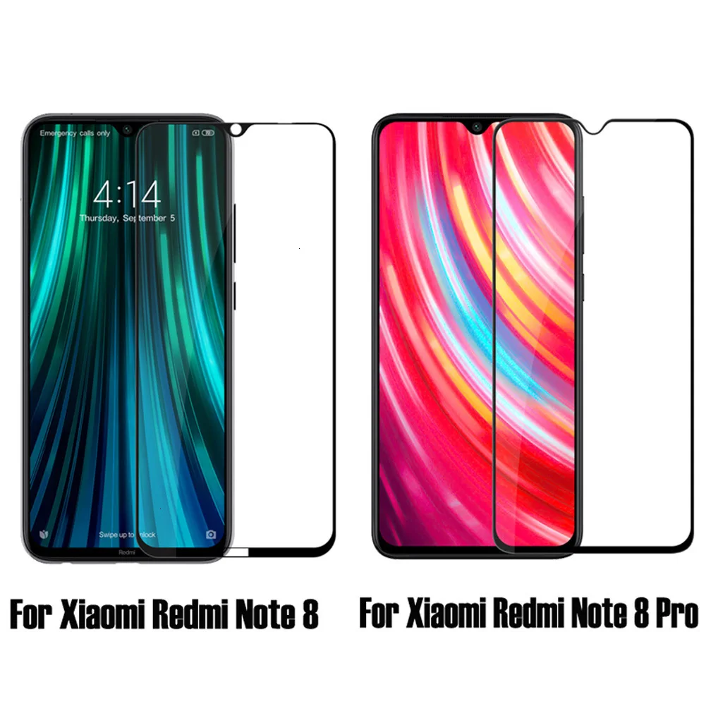Nillkin полное покрытие стекло для XiaoMi Redmi Note 8 pro 2.5D CP+ Pro Закаленное стекло пленка для Redmi Note 8 pro Защитная пленка для экрана