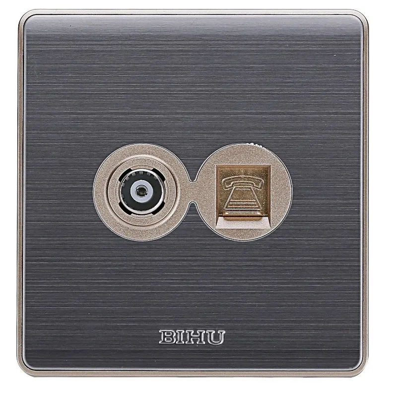 Розетка для телевизора компьютера телефона интернет-интерфейс Ethernet бытовая