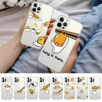 cute lovely lazy egg phone case for iphone 11 12 13 mini pro xs max 8 7 6 6s plus x 5s se 2020 xr case