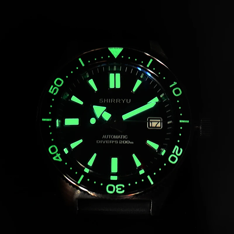 

Cronos Sapphire Glass Lens Mechanical Watch Men Watches 2021 Luxury CN(Origin) Rubber Strap