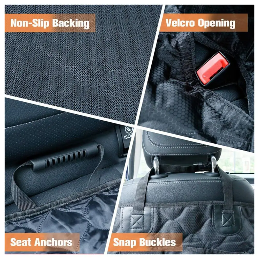 barato 4-em-1 Cão Capa De Assento De Carro à Prova Dwaterproof água Pet Travel Cão Transportadora Esteira De Assento Conversível Rede Transportadora Esteira Para Protetor De Assento